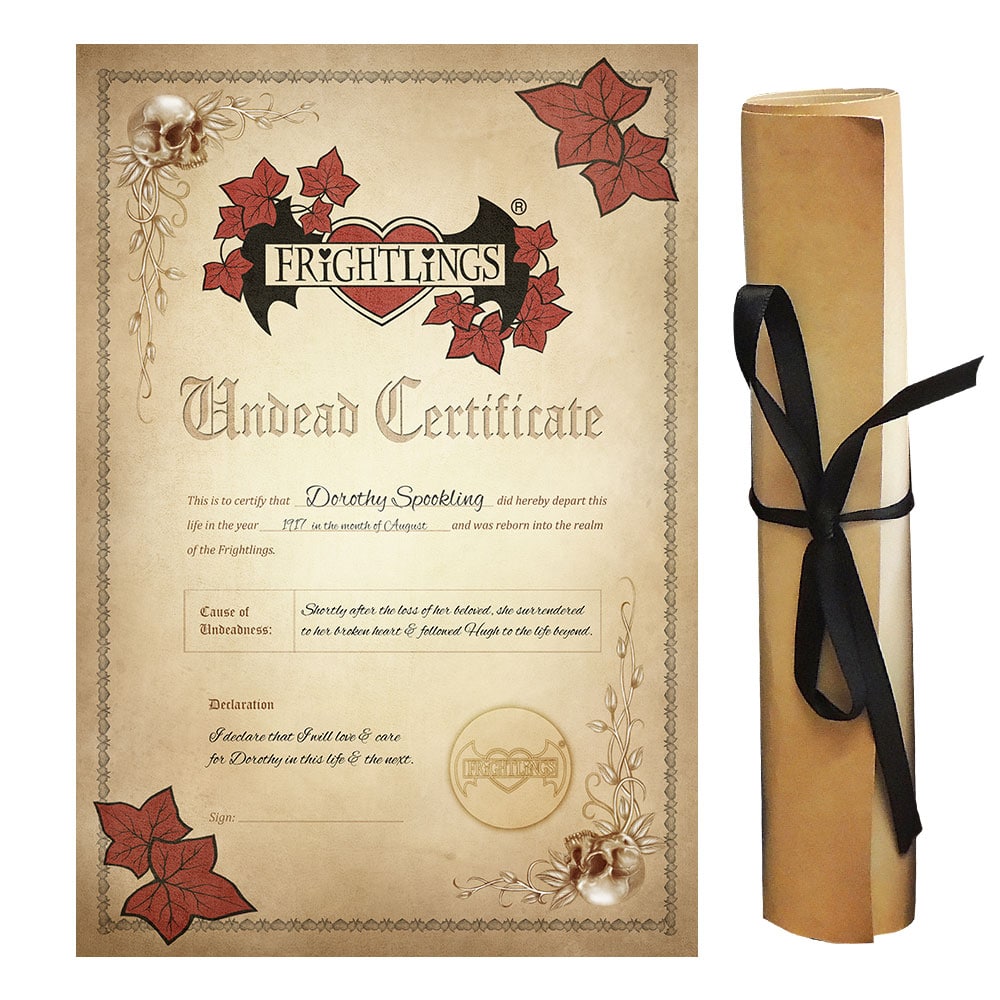 dorothy-spookling-undead-certificate-scroll