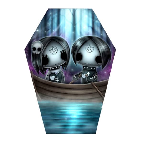 ebony-and-eli-gothling-artwork-in-coffin-shape
