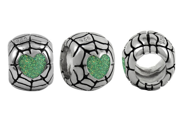 heart-web-bead-iridescent-sparkly-green